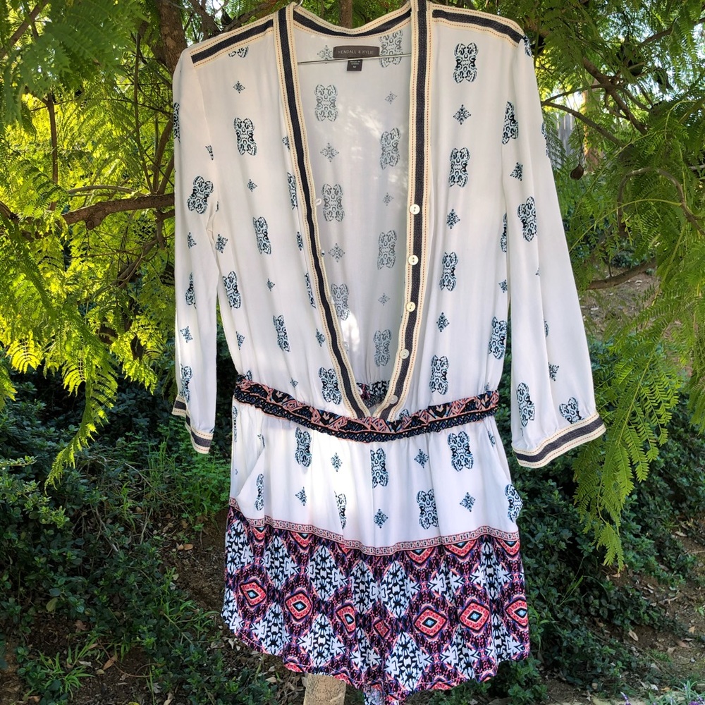 Kendall & Kylie Long Sleeve Romper